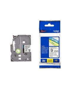 Traka  TZe-221 crna na belo 9mm - 0164