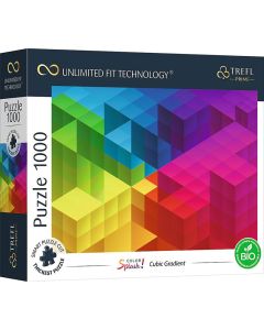 TREFL Puzzle Cubic Gradient - 1.000 delova - 103764-T10700