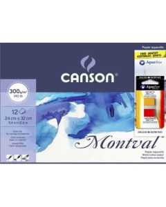 CANSON Blok 24x32cm 300g 12 lista montval 400110335 - 107100