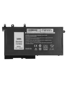 Baterija za Laptop Dell Latitude E5280 E5480 E5580 kraca - 107622-1