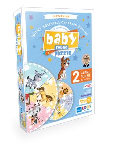 BLUE FOCUS Puzzle Puzzle za bebe Životinje 1/2- 6 delova - 108-20745