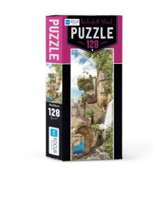 BLUE FOCUS Puzzle  Vodopad u starom gradu – 128 delova - 108-22046