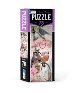 BLUE FOCUS Puzzle Pariz- 78 delova - 108-22343