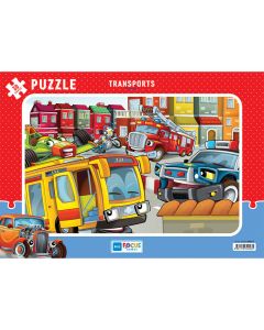 BLUE FOCUS Puzzle Prevozna sredstva – 30 delova - 108-22435