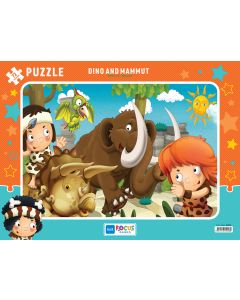 BLUE FOCUS Puzzle Dino I Mamut – 72 delova - 108-22480