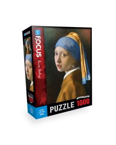 BLUE FOCUS Puzzle Devojka sa bisernom minđušom - 1.000 delova - 108-22671
