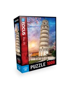 BLUE FOCUS Puzzle Krivi toranj u Pizi – 1.000 delova - 108-22817