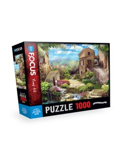 BLUE FOCUS Puzzle Kuća u cveću- 1.000 delova - 108-22855