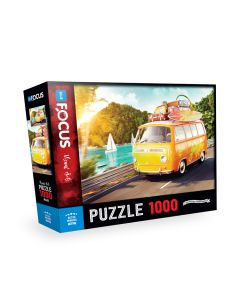 BLUE FOCUS Puzzle Retro minibus – 1.000 delova - 108-22923