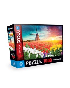 BLUE FOCUS Puzzle Polje lala – 1.000 delova - 108-22961