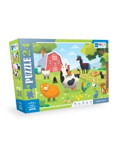 BLUE FOCUS Puzzle Domaće životinje – 24 delova - 108-23074
