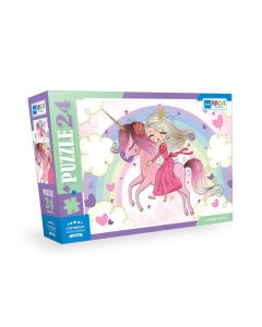 BLUE FOCUS Puzzle Cute princess -  24 dela bf308