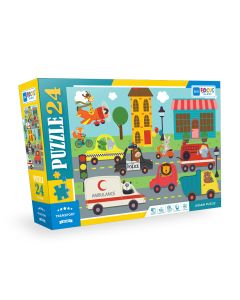 BLUE FOCUS Puzzle Prevozna sredstva – 24 delova - 108-23098