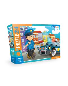 BLUE FOCUS Puzzle Policija – 24 delova - 108-23104
