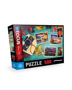 BLUE FOCUS Puzzle Fotografije Istanbula - 500 delova - 108-23319