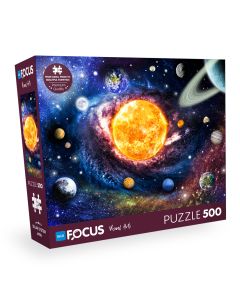 BLUE FOCUS Puzzle Solarni sistem – 500 delova - 108-23326