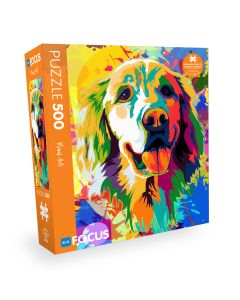 BLUE FOCUS Puzzle Pas – 500 delova