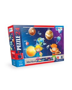 BLUE FOCUS Podne Puzzle Planeta– 24 delova - 108-23807