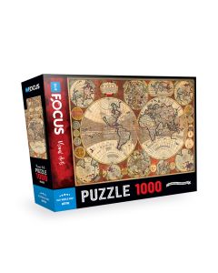 BLUE FOCUS Puzzle Stara karta sveta – 1.000 delova - 108-23890