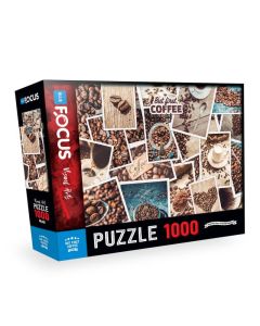 BLUE FOCUS Puzzle But first coffee - 1.000 delova bf481 - 108-24811
