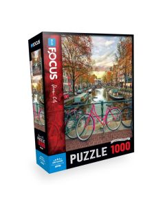 BLUE FOCUS Puzzle Amsterdam – 1.000 delova - 108-24835