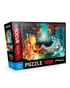 BLUE FOCUS Puzzle Vatra I voda – 1.000 delova - 108-24880