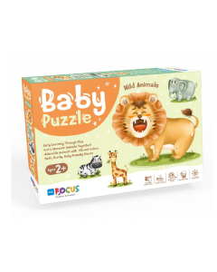 BLUE FOCUS Puzzle Za bebe divlje životinje - 108-25184