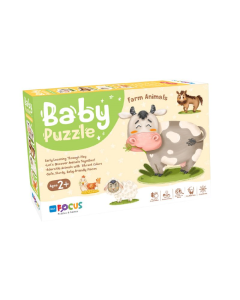 BLUE FOCUS Puzzle Za bebe domaće životinje - 108-25191