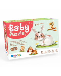BLUE FOCUS Puzzle Za bebe kućni ljubimci - 108-25207
