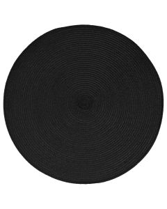 SECRET DE GOURMET Podmetač za sto okrugli 38cm crni - 108120B