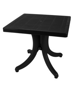 SANJA IPPI Plastični baštenski sto 80x80cm Orlando, antracit