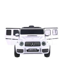 PREMIUM STIL Mercedes G63 beli - Dečiji automobil na akumulator - 10891-1-1