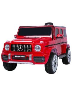 PREMIUM STIL Mercedes G63 crveni - Dečiji automobil na akumulator - 10892-1-1