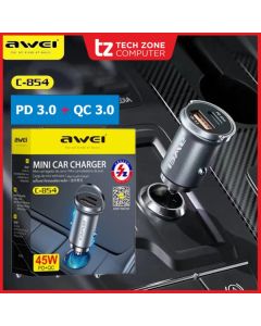 AWEI Punjač za auto C-854 QC3.0 30W 2-port - 55988