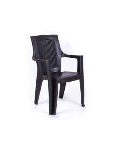 Stolica Ema ratan - Antracit 108992 - 108992