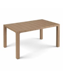 SANJA IPPI Plastični baštenski sto 140x80cm Orfeo, tamno moka