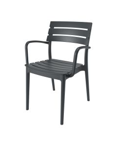 SANJA IPPI Baštenska stolica Siena, antracit