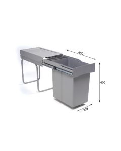 ALVEUS Kanta za otpatke albio 20 1x21l + 1x1l