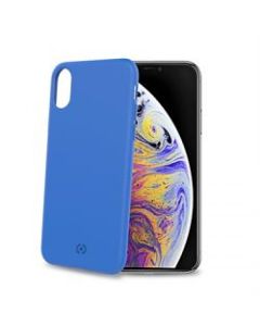 CELLY Futrola FELLING za iPhone Xs Max, plava - SHOCK999BL