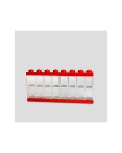 LEGO Izložbena polica za 16 minifigura - crvena - 109218