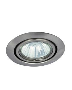 Rabalux Ugradna i nadgradna rasveta Spot relight GU53 12V 1x MAX 50W brušeni hrom (1093) - 1093-1