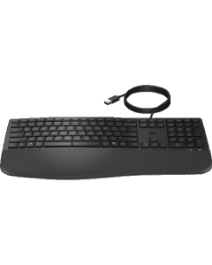 HP Žična tastatura 480 Comfort US, crna - 8T6M1AA