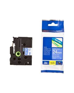 TZe-555 bela na plavo 24mm - 3056-1