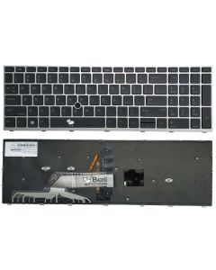 Tastatura za laptop HP ProBook 650 G4 650 G5 mali enter sa ramom i pozadinskim osveteljenjem - 109840-1