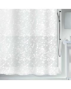 SPIRELLA Zavesa za kadu Bang bela 100%peva 180x200cm - 10.19134