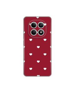 Maska za Xiaomi Redmi Note 15 4G/5G Burgundy Hearts Silikonska Print Skin
