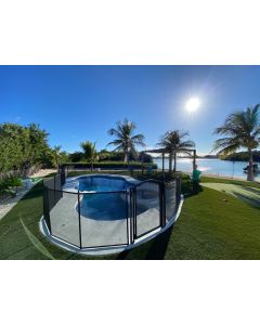 Nero Zaštitna kapija za ogradu oko bazena – kapija 1.22mx0.76m