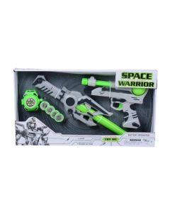 Set za igru pištolj, mač i sat Space warrior - 11-17236