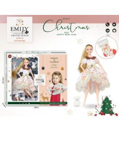 Lutka Emily u zimskoj haljini - 11-41018