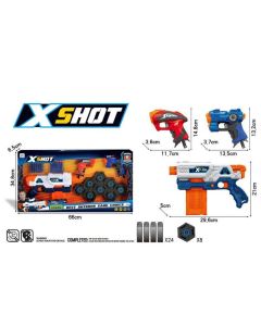 Igračka pištolja sa mekanim mecima i dodacima X shot 53510 - 11-53510